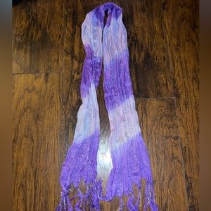 Sparkly Tassel Scarf